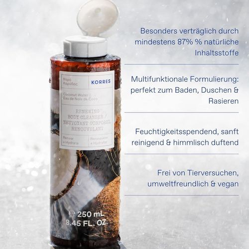 Santorini Grape Kit De Soins Corporels, Pour Femmes Et Hommes, Composé D'un Gel Douche De 250 Ml Et De Lait Corporel De 200 Ml, Parfum Fruité De Raisin, Végétalien 