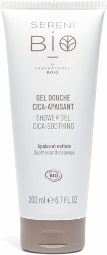 S¿¿R¿¿Nibio Gel Douche Centella Asiatica - Soin Corps Professionnel Certifi¿¿ Bio V¿¿Gan Et ?Quitable - Apaise Et Nettoie - Gel Douche Hydratant Peaux Ultra Sensibles - 200ml 
