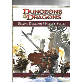 Dungeons/Dragons ; Deluxe Dungeon Master's Screen