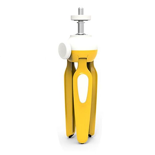 Mini trépied flexible pour Samsung,Huawei,Xiaomi,budgétaire,caméra,mini clip,support,vidéo,budgétaire,smartphone,4 couleurs - Type Yellow