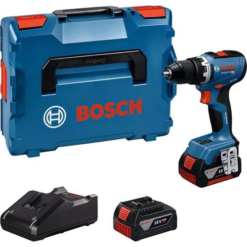 Perceuses-visseuses sans-fil GSR 18V-65 - BOSCH - avec 2 batteries 18V 5.0Ah - chargeur - L-Boxx - 06019N3203