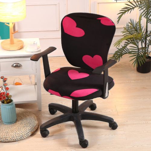 Chaise de bureau d'ordinateur Chaise rotative lavable universelle Housses
