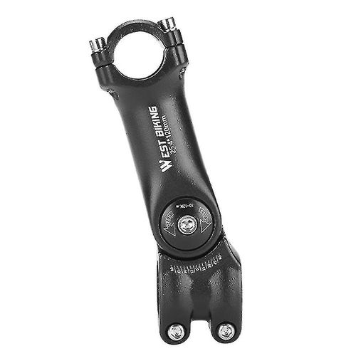 Potence De Guidon De Velo Reglable, Angle Variable De 60 Degres, En Alliage D'aluminium, Rehausseur De Guidon De Velo, Adaptateur De Fourche Avant De Velo De Route-Hy