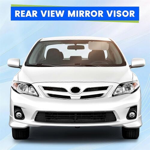 Pare-Soleil Intérieur De Voiture Avec Pare-Soleil Miroir Gauche Côté Conducteur Gris