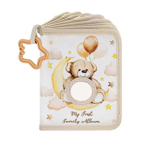 Album photo bébé - Livre photo bébé souple Livre photo bébé première année Album bébé contient des photos 4x6 pouces pour les souvenirs
