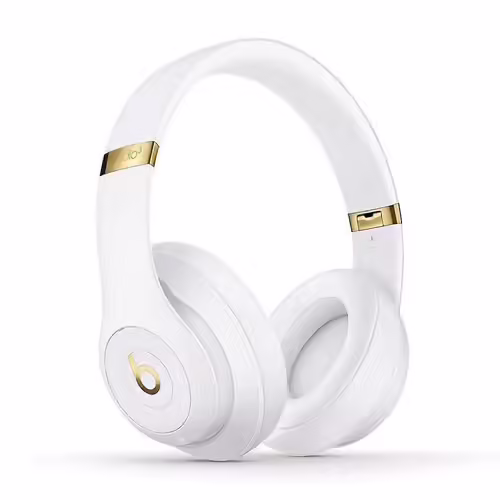 Beats by Dr. Dre Studio3 Wireless - Casque sans fil avec micro - Suppresseur de bruit actif - isolation acoustique - blanc