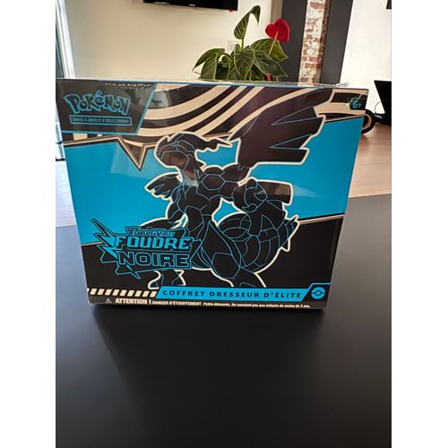 Pokémon - Etb Coffret Dresseur D'Elite - Ev10.5 Ecarlate Et Violet - Foudre Noire