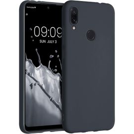 Kal-Housse Compatible Avec Xiaomi Redmi Note 7 / Note 7 Pro Coque - Housse De Téléphone Protection Souple En Silicone - Myrtille