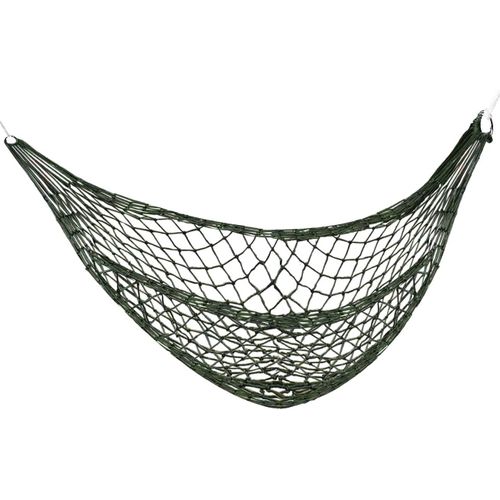 Mini Hamac De Voyage En Nylon (Vert Armée), Idéal Pour Le Camping Ou Le Jardin