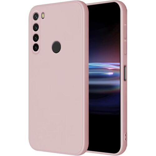 KAL-Coque Pour Redmi Note 8T Protection Étui, (6.3"" Inches) Liquide Tpu Silicone Case Anti Rayures Ultra Mince Souple Cover En Silicone Poudre De Sable