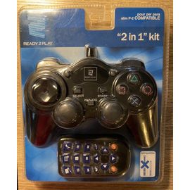 Manette + Télécommande Ps2 Slim Playstation 2 - Ready2play