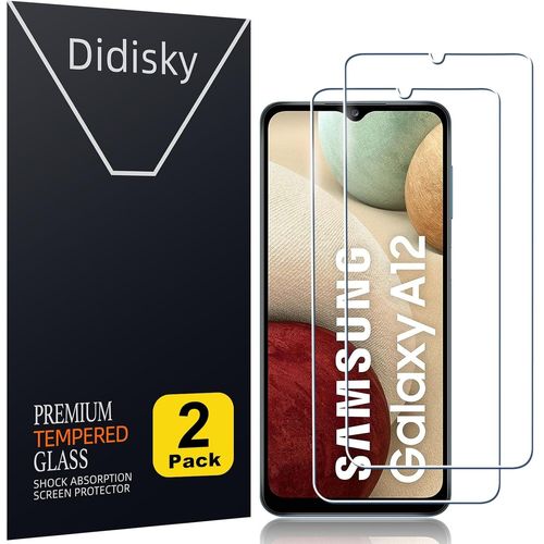 Pack Of 2 Tempered Glass Screen Protector For Samsung Galaxy A12 4g, A13 4/5g, A23 4/5g, Scratch Resistance, 9h Hardness, No Bubbles, High Definition, Easy To Use