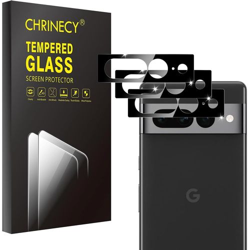 3 Pièces Caméra Arrière Protecteur Pour Google Pixel 7 Pro, Dureté 9h Protection Objectif Caméra, Film En Verre Trempé [Anti Rayures] [Sans Bulles] [Hd]