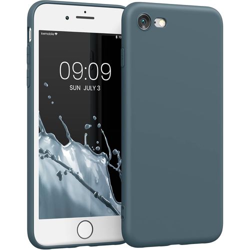 Housse Compatible Avec Apple Iphone Se (2022) / Iphone Se (2020) / Iphone 8 / Iphone 7 Coque - Housse De Téléphone En Tpu Avec Protection Appareil Photo - Ardoise Foncée