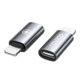 Adaptateur Usb C Vers Lightning (Lot De 2), Adaptateur Lightning Charge Rapide 36W Pd Pour Iphone 14 13 12 11 Pro Max, Pad Pro/Air 5/Mini 6, Pod Nano/Touch, Pas Pour Audio/Otg[Z109]
