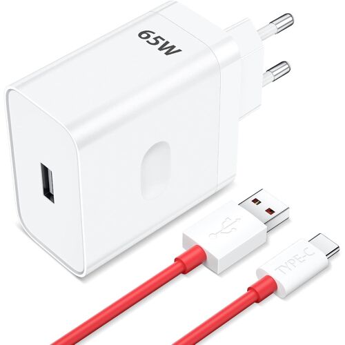 65w Chargeur Rapide Pour Oneplus 12r Nord 2t 10 Pro,Supervooc Oneplus Chargeur Secteur Avec Câble Usb C 1m Pour Oneplus 13 Nord Ce 4 Lite Nord 4 N200 N300 N20 N10 9 Pro 9 8t 8 Pro [Cha8220490]