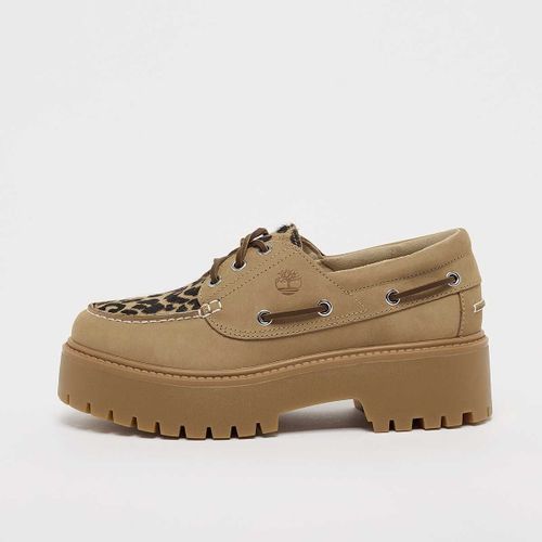 Chaussures Timberland Stone Street Boat Medium Beige/nubuck Lifestyle Brun