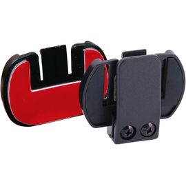 Kalanka-Accessoires Moto, Clips Intercom Pour Casque V6 Series¿V6/V6 Pro/V6 Plus¿ And V4, Clips Intercom Bluetooth Pour Casque De Moto, 1 Clip Adhésif Feutré Et 1 Support De Montage, Noir.