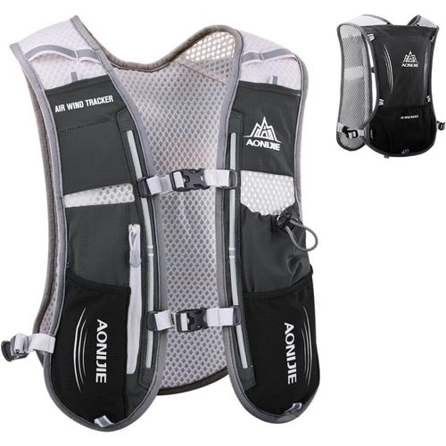Gilet Trail 5l Sac À Dos Hydratation Running Sac Trail Gilet De Course Pour Homme Femme Marathon Randonnée