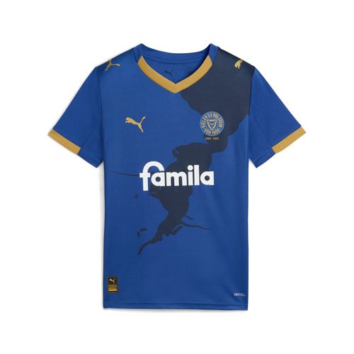 Puma Maillot Home 25/26 Holstein Kiel Enfant Et Adolescent, Vêtements, Clyde Royal/Doré, 13-14y
