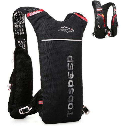 Léger Sac À Dos Hydratation 5l Sac À Dos De Course Sac À Dos D'hydratation Imperméable Et Respirant Grande Capacité En Plein Air Sac À Dos D'équitation Léger Pour La Course.[T242]