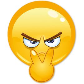 Autocollant Smile ""See You"" I 20 Cm Jaune I Sticker Drôle Pour Valise Colocation Réfrigérateur Porte Poubelle Camping-Car Autocollant Pour Voiture I Résistant Aux Intempéries I Kfz371