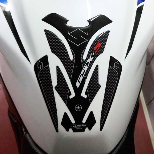 Autocollant 3d En Résine Pour Réservoir De Moto Décoration Et Protection Du Réservoir De Moto Compatible Avec Suzuki Gsxs Gsx-S Carbon