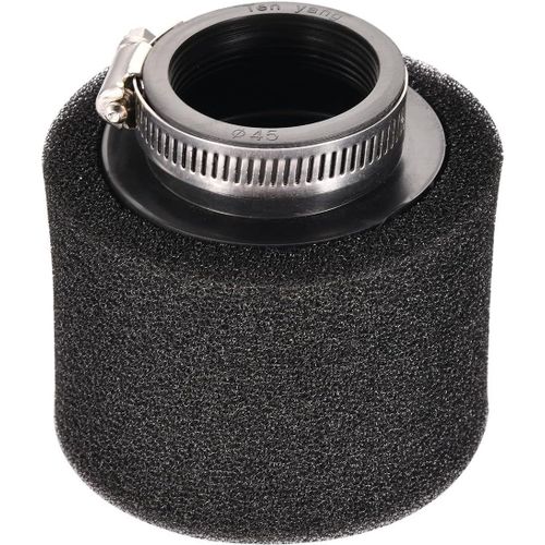 45mm Filtre À Air Nettoyant Mousse Remplacement Pour 125cc 150cc Crf Klx Atv 4 Roues Quad Scooter Dirt Bike Pit Bike Noir