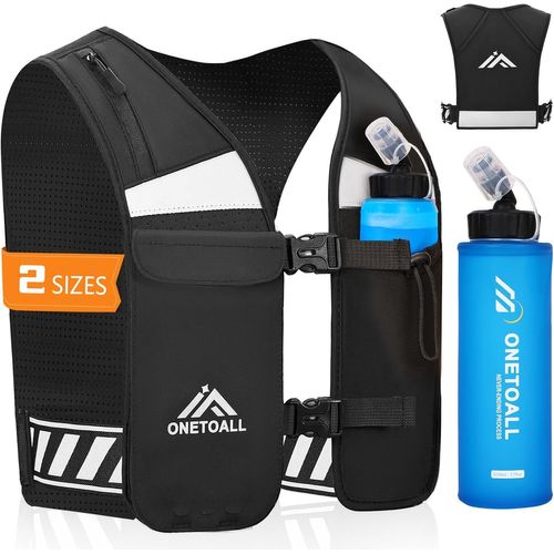 Gilet Hydratation Running,Gilet De Course À Pied Homme Femme Pour Téléphone Sac De Trail Réfléchissant Réglable Léger Pour Jogging Marathon Vtt.[T379]