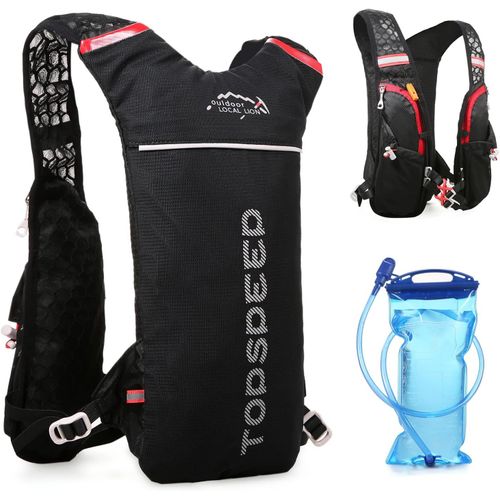 Léger Sac À Dos Hydratation 5l Sac À Dos De Course Sac À Dos D'hydratation Imperméable Et Respirant Grande Capacité En Plein Air Sac À Dos D'équitation Léger Pour La Course.[T240]
