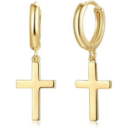 Cmjaagur-Boucles D'oreilles En Or Pour Femme - Perles Délicates - Boucles D'oreilles Pour Cartilage Huggie - Hypoallergéniques - Plaqué Or 18 Carats - Bijou Fantaisie Pour Femmes Et Filles[M689]