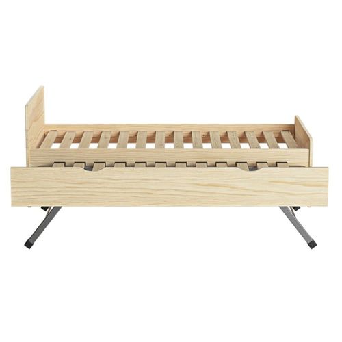 Lit Gigogne Bois Massif 90x190 Cm