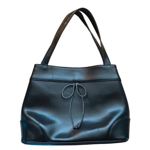 Minelli ravissant sac à main noir TBE🔆 cuir tout doublé L27 x H21 cm et 37 cm avec lanière P 10 cm