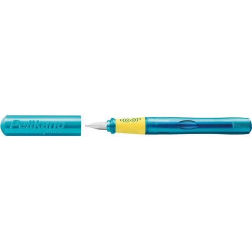 Junior Fountain Pen Stainless Steel Fountain Pen Right Handed Turquoise