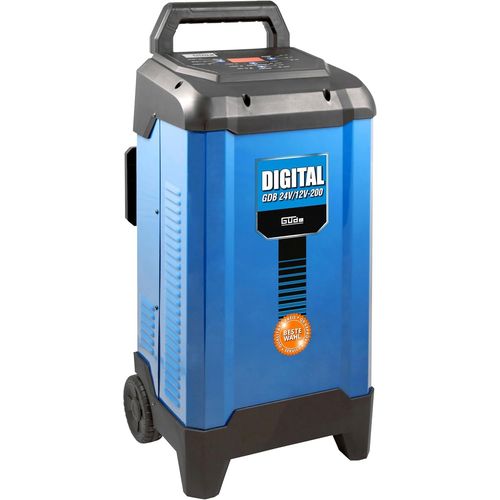 Lbgwp60-Gdb Chargeur De Batterie Numérique 24 V/12 V-200 (230 V, 6000 W, Tension De Sortie 12/24 V, Pour Batteries 20-450 Ah, Led, Diagnostic, Sauvetage, Fonction Charge Et Maintenance, Inversion De