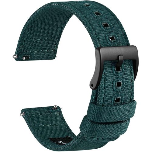 Bracelet De Montre,Tissu À Voile,Dégagement Rapide,Largeur De Patte De Montre Compatible 18mm 19mm 20mm 22mm 24mm.[U3098]