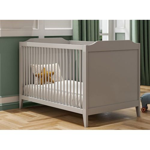 Lit Bébé Évolutif 70x140 Gris