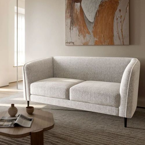 Canapé 2 Places Beige Clair