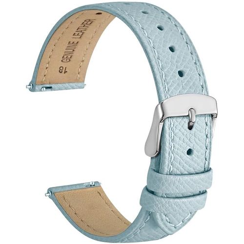 Bracelets De Montre Élégants,Bandes De Remplacement En Cuir Véritable,Boucle En Acier Inoxydable,Bracelet De Montre De Remplacement Compatible Pour Homme Et Femme 16mm 18mm 20mm.[U3280]