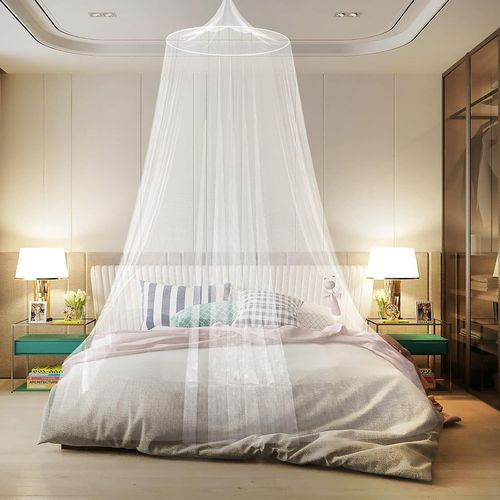 Moustiquaire De Lit,Moustiquaire Lit Grande Pour Lit Bébé,Ciel De Lit Pour Bébé,Grande Moustiquaire,Enfants,Garçons,Filles,Lit D'enfant,Lit De Fille Oulit De Taille Réelle (Xl)