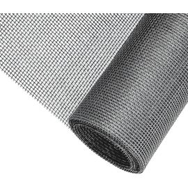 Sept-Moustiquaire Fenêtre 250cm X120cm,Rouleau Moustiquaire,Moustiquaire Fenetre Enroulable-Découpable Aux Dimensions Souhaitées (Gris)