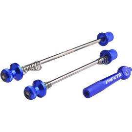 Kal-Libération Rapide De Vélo, Set Attaches Rapides Antivol, Attaches Rapides Moyeu De Vélo En Alliage D'aluminium Pour Vélo De Vélo De Montagne/Vtt/Bmx