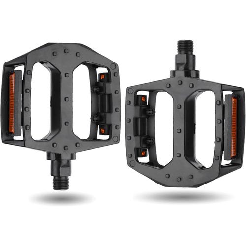 Pédales De Cyclisme En Alliage D'aluminium-Vtt Étanches Avec Bandes Réfléchissantes-Plates-Formes Et Accessoires De Vélo De Montagne
