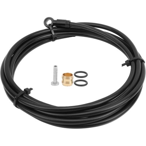 Kit De Tuyau De Frein De Vélo,2m Cable Frein A Disque Hydraulique Vtt Kit De Flexibles De Frein Cable Frein Vélo Frein Huile Tube Velo Tuyau De Frein Hydraulique De Vélo Pour Slx/Xt/Vtt.[I416]