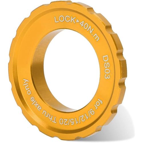 Centerlock Lockring,Centerlock Lock Cover Ring Disc Rotor Lockring Roue Moyeu Accessoire De Vélo Centerlock Rotors Outil Pour Vélo Vtt.[B1080]
