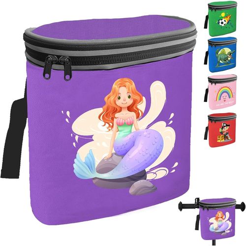 Sacoche De Guidon De Vélo Pour Enfant,Sac De Guidon Pour Enfants,Couvercle Amovible,Sacoche De Vélo Pour Le Avec Réflecteurs.[I287]