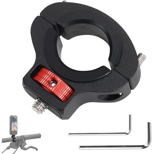 Bike Mount for Action Camera with 360 Degree Rotation - 1/4 - Ideal Accessory for GoPro and Other Action Cameras