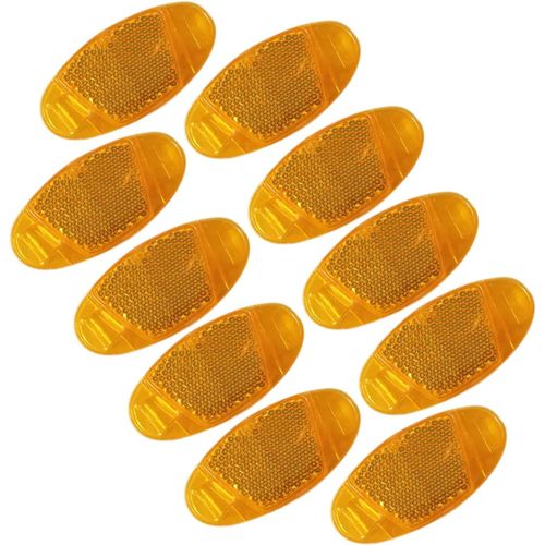 10 Pièces Réflecteurs Pour Rayon Vélo,Catadioptre Velo Roue,Réflecteurs De Rayons De Vélo,Réflecteur De Vélo Pour La Conduite Nocturne De Roue De Vélo.[I386]