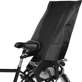 Protection Contre La Pluie Pour Siège Enfant De Vélo - Protection Contre La Pluie (Convient Pour Römer, Hamax, Thule, Etc.) - Noir