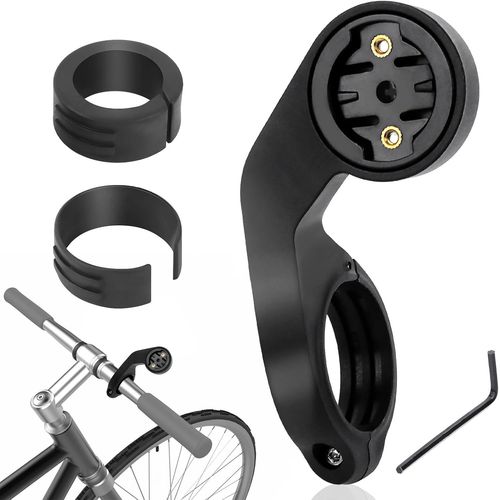 Support Compteur Velo Support Gps Guidon De Vélo Compatible Avec Garmin Edge 530 540 520 510 500 200 130 20 25 800 810 820 830 810 1000 1040 1030 Plus À L'avant Support De Guidon Pour Ordinateur Gps
